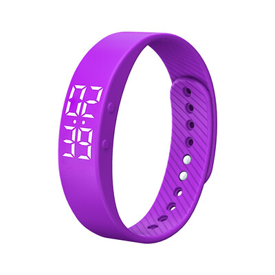 

LED Smart Bracelet Waterproof Tracking Calorie Health Wristband Sleep Monitor Call Reminder Remote Capture Smart Wristband