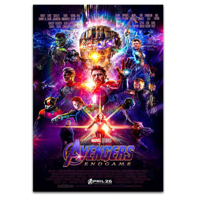 

Avengers Endgame Poster Wall Art Mural Home Decor for Bedroom Livring Room