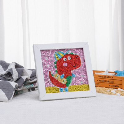 

Gobestart DIY Full Diamond Cartoon Painting Special Diamond Shaped Rhinestone Embroidery