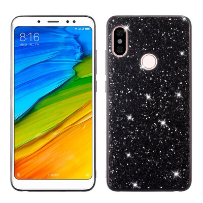 

MOONCASE Millet Red Rice Note 5 Pro Flash Powder TPU-Black