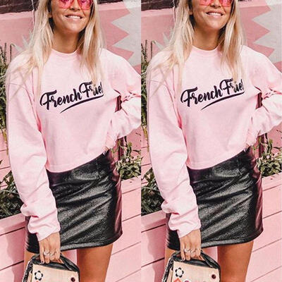 

Women Long Sleeve Hoodie Pullover Sweatshirt Sweater Casual Hooded Summer Tops