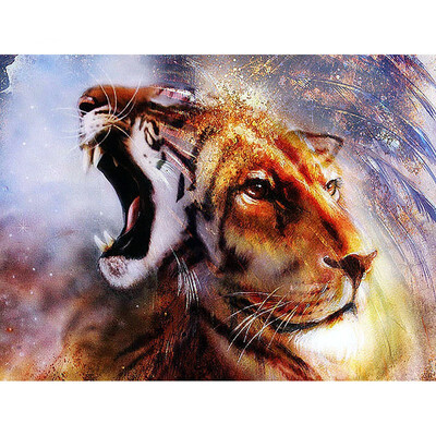 

Diamond Painting Animals Diamond Embroidery Tiger Diamond Mosaic Full Layout Hobby And Handicraft Pictures Of Rhinestones