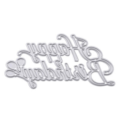 

Birthday DIY Metal Scrapbook Craft Embroidery Art Cutting Die Stencils Gift