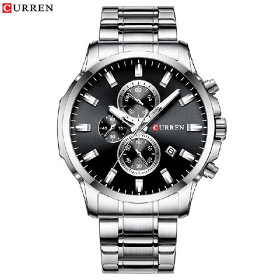 

Curren Men Watch Business Multifuntional Waterproof Watches Quartz Watch