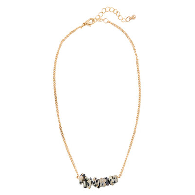 

New 1Pcs Chic Multicolor Opal Stone Choker Necklaces Fashion Gold Color Chain Crystal Necklace for Women Jewelry