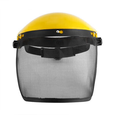 

Greensen Safety Helmet Hat with Full Face Mesh Visor for Logging Brushcutter Forestry Protection