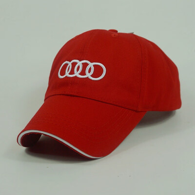 

Audi hat cotton spring summer cap baseball cap cap racing hat car 4S shop repair employee cap