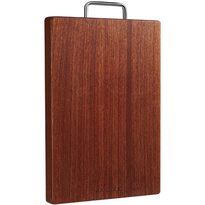 

American kitchen maxcook ebony chopping board thickening natural wood cutting board can be sacral solid wood chopping board household panel cutting board square 362425cm MCPJ790