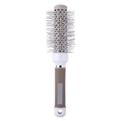 

Pro Hair Dressing Brush High Temperature Resistant Ceramic Iron Round Comb