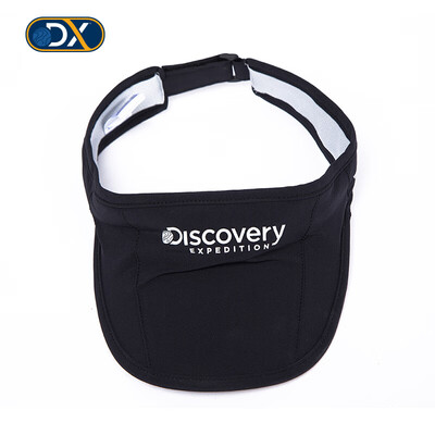

Discovery hat spring&summer unisex outdoor sunscreen sunshade topless breathable cap EELG80153 black