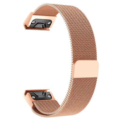 

Milanese Stainless Steel Watch Band Wrist Strap for Garmin Fenix 5 Fenix5Y