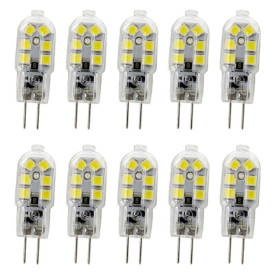 

OMTO 10PCS G4 Lamp DC12V SMD2835 LED Bulb G4 mini Ultra Bright Chandelier Lights