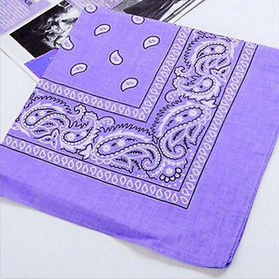 

Unisex Vintage Handkerchief Sports Print Headscarf Lace Women Men Head Wrap Neck Scarf Wristband 14 Colors