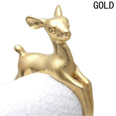 

Cute 3D Animal Deer Rings For Women Girl Wedding Birthday Vintage Ring Lover Gift Chic Jewelry