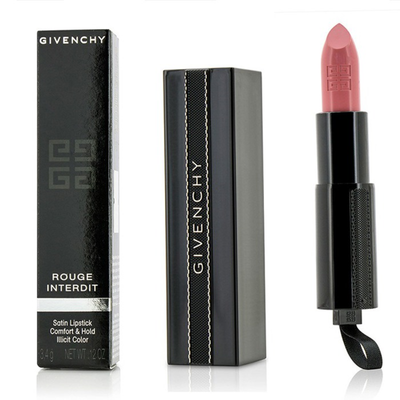 

GIVENCHY - Rouge Interdit Satin Lipstick - 19 Rosy Night 34g012oz