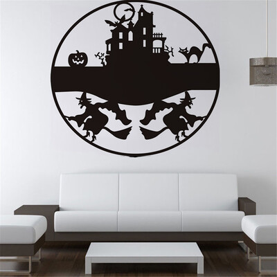 

〖Follure〗Happy Halloween Background Wall Sticker Window Home Decoration Decal Decor