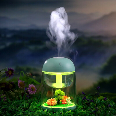 

〖Follure〗New Humidifier Usb Landscape Lamp Essential Oil Diffuser Night Light Decoration