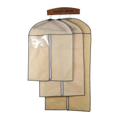 

Clothes SuitGreensen 3 Colors 3 Sizes Breathable Zipper Type Suit Cover Hanging Garment Clothes Protector Bags Home