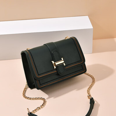 

Summer Single Shoulder Ladies Up-trend Korean Ins Baitao Chain Slant Bag Fashion Simple