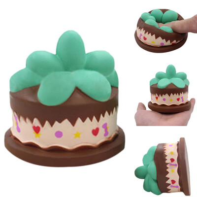 

Gotoamei Stress Reliever Plant Cake Scented Super Slow Rising Kids Squeeze Toy