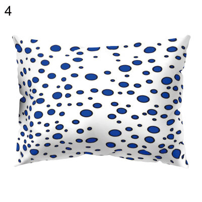 

Circle Dot Octopus Pillow Case Cushion Cover Sofa Bed Car Cafe Office Decoration