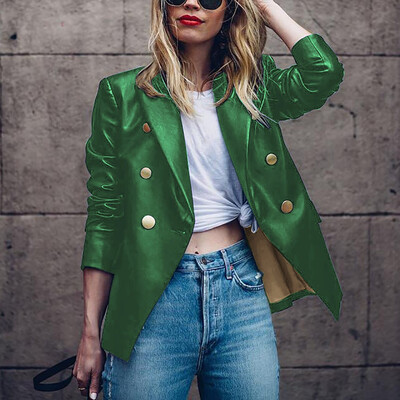 

Roseonmyhand Women Fashion Long Sleeve Solid Open Front Cardigan Suit Jacket Coat Top