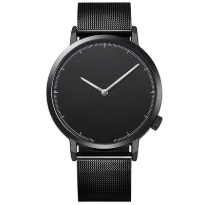 

Minimalism Student Unisex Band Timing Watches Quartz Digital Wristwatches With Stainless Steel Strap