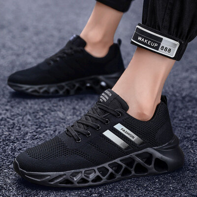 

2019 new summer sports&leisure running outdoor tide shoes mens net shoes Korean version of the trend of mens shoes wild shoes
