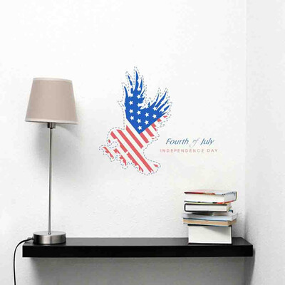 

〖Follure〗Independence Day July 4 Vinyl DIY Wall Sticker Decals Home Decor Bedroom