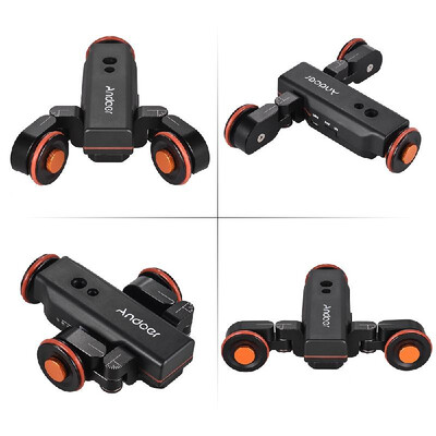

Andoer L4 PRO Motorized Camera Video Dolly with Scale Indication Electric Track Slider Wireless Remote Control1800mAh Rechargeabl