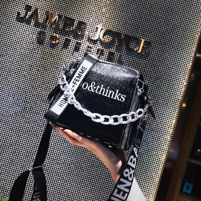 

AOILDLLI Women Bags Fashion Luxury Shoulder Handbags Chains Crossbody Bag Women 2019 Letter Mini Flap Purse bolsa feminina