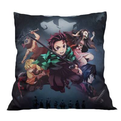 

Cartoon Throw Pillows Square Decorative Pillows for Kids Teens Adults&Anime Fans