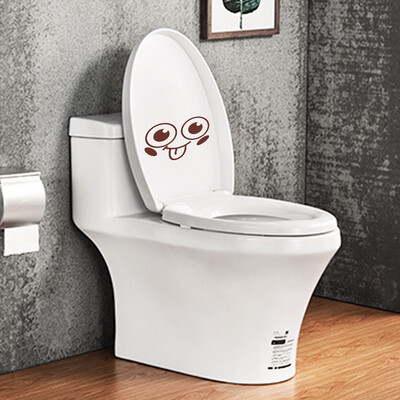 

〖Follure〗Lovely Smiling Face Free Decoration Fashion Bedroom Home Toilet Toilet Stickers