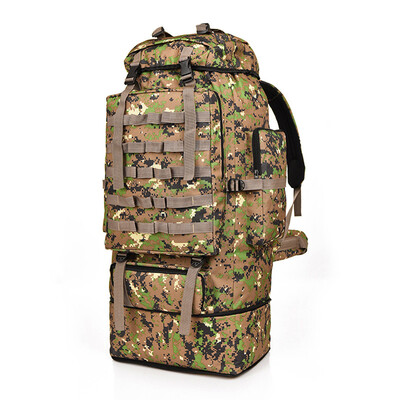 

Outdoor Training Hunting Backpack Molle Bug-out Bag Survival Range Bag Exploration Trekking Backpack 100L