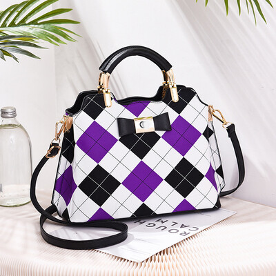

2019 spring&summer fashion new ladies big bag Europe&America large capacity simple shoulder bag handbag