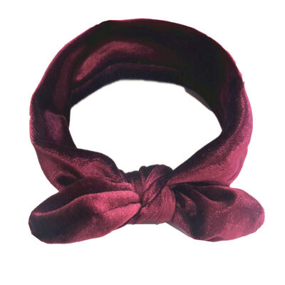 

11 Style Baby Girl Velvet Bow Hair Band Turban Knot Rabbit Headband Headwrap