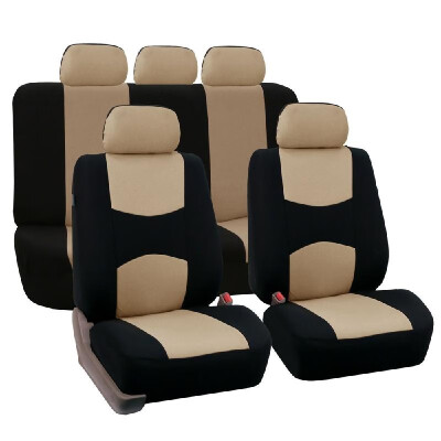 

9pcs Set Car Universal Car Front Seat Cover Automotive Seat Covers All The Year Round Fine-quality Cotton Cloth