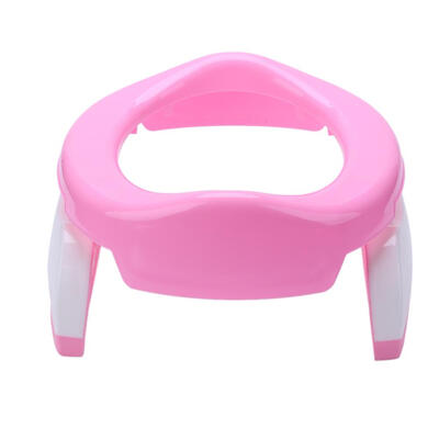 

Baby Plastic Toilet Seat Infants Portable Potty Children Foldable Chair