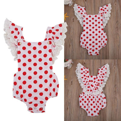 

Newborn Infant Baby Girl Lace Romper Bodysuit Jumpsuit Clothes Sunsuit Outfit