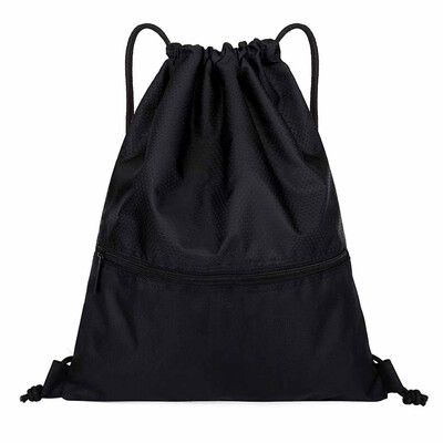 

Tailored Beach Bag Outdoor Fitness Sport Bag Bundle Pocket Unisex Drawstring Bag backpack