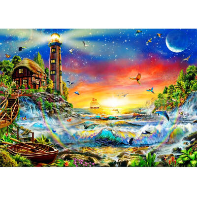 

5D DIY Full Drill Diamond Painting Fantasy Landscape Cross Stitch Embroider