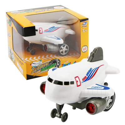 

YIWULAChildren Educational Toys Inertial Color Cartoon Boy Girl Toy Aircraft Gfit