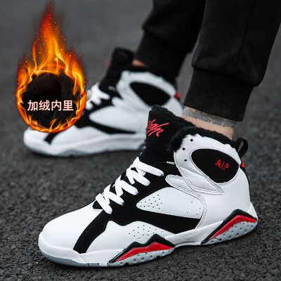

2019 new Korean version of the trend of cotton shoes Gaobang sports shoes mens casual plus velvet high shoes summer warm shoes
