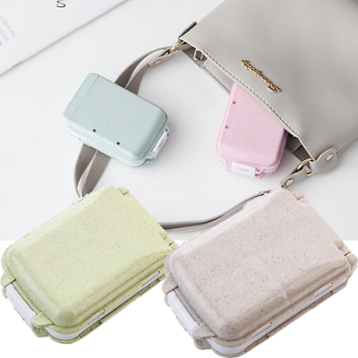 

Fashion 7 Day Dispenser Case Pill Box Medicine Travel Tablet Holder Organizer