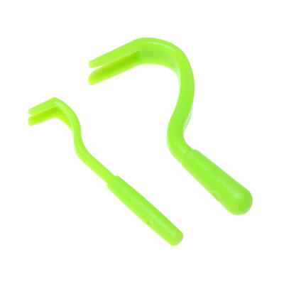 

2pcs Fleas Lice Twister Hook Plastic Horse Human Pet Cat Dog Tick Remover