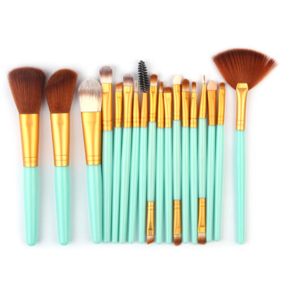 

〖Follure〗18 pcs Makeup Brush Set tools Make-up Toiletry Kit Wool Make Up Brush Set