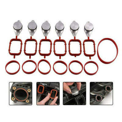

1 Set Diesel Vortex Baffle Swirl Flap Blank Repairing Removal Delete Kit For BMW