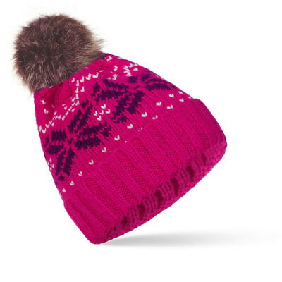 

Womens Men Hat Unisex Fashion Knit Beanie Cap Snowflake Xmas Hat Winter Warm Hat