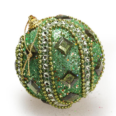 

Glitter Christmas Ball Baubles Balls Christmas Tree Decor