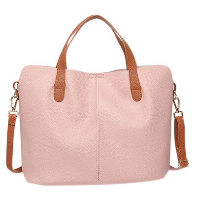 

Fashion Large Capacity Women Faux Leather Tote Crossbody Shoulder Bag Handbag